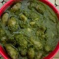 Reshmi Deb's cooksnap of when they made ধনেপাতা ক্যাপ্সিকাম বাটায় আলুর দম(dhone pata batay aloor dum recipe in Bengali).