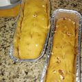El cooksnap de Gaby Burgueño cuando hizo Budín de nuez, almendras y dulce de leche.