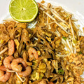 El cooksnap de Jose Grimm cuando hizo Pad thai (fideos fritos con gambas ).