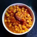 Debasree Sarkar's cooksnap of when they made কাবুলি চানার ঘুগনি (Kabuli Chanar Ghugni recipe in Bengali).