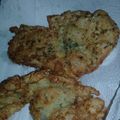 El cooksnap de Mily Marrone cuando hizo Milanesas marineras.