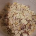 El cooksnap de kika cuando hizo Ensalada de manzana.