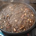 El cooksnap de Ferran Pinto Gomez cuando hizo Arroz negro con salsa allioli.