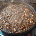 El cooksnap de Ferran Pinto Gomez cuando hizo Arroz negro con salsa allioli.