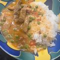 Kóródi Lívia Cooksnap-ja, amikor elkészítette a(z) Bakonyi tokány gazdagon (zöld borsóval és gombával) receptet.