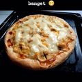 Cooksnap dari Bunda AYIBI untuk resep Banana Pizza (Pizza manis)