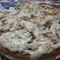 El cooksnap de Andre Ortega cuando hizo Pizza de harina integral🍕.