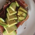 El cooksnap de IVJ89 cuando hizo Tostada de Jamón Serrano y Aguacate.