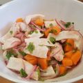 El cooksnap de Becky cuando hizo Ceviche de lubina para principiantes.