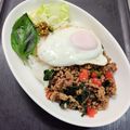 京ん家's cooksnap of when they made 本格タイ料理☆ガパオライス.