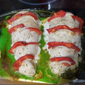 El cooksnap de Elena cuando hizo Pechuga alHorno con vegetales.