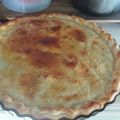 El cooksnap de Luly Lurati cuando hizo Tarta de choclo, jamón y queso.