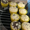 El cooksnap de Sofia alcaire cuando hizo MUFFINS DE VAINILLA Y ARÁNDANOS CON CRUMBLE 🫐🧁.