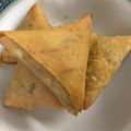 Sadaf Shoaib Vohra's cooksnap of when they made Samosa.