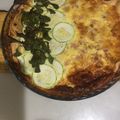 El cooksnap de rafael Osborne cuando hizo Quiche de bacon y queso para niños.