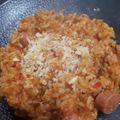 El cooksnap de Anita Canalis cuando hizo Guiso de salchichas.