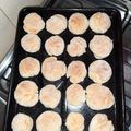 El cooksnap de Lorena Azzi cuando hizo Pancitos de ajo.