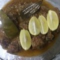 Umme Daud's cooksnap of when they made Mutton white handi.