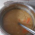 Horváth László Cooksnap-ja, amikor elkészítette a(z) Sárgaborsó leves receptet.