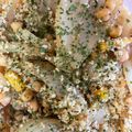 Cooksnap de Chloé Lucy Paris sur la recette Salade quinoa fenouil pois chiche