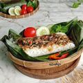 Cooksnap dari Dapoerliandra untuk resep Nasi Uduk Bakar Teri Jengki(#pr_masakanbungkusdaun)