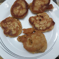 El cooksnap de maria cuando hizo Buñuelos de pollo cocido macerado.