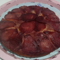 El cooksnap de Cata Jepsen cuando hizo Torta invertida de peras.