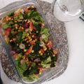 El cooksnap de Nicole Stephanie Chamorro Chamorro cuando hizo Ensalada proteínica con mix de tres hojas.
