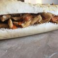 Bonny Lass Cooksnap-ja, amikor elkészítette a(z) Grillezett csirkés Thai baguette receptet.