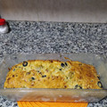 El cooksnap de maria cuando hizo Pan relleno de cebolla, jamón, bacon, queso y aceitunas con un toque de orégano y ajo (sin lactosa).