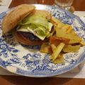 El cooksnap de Rebeca A. cuando hizo Hamburguesas de cerdo blanco sencillas y estupendas.
