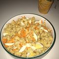 El cooksnap de Belu Bambozzi cuando hizo Ensalada de fideos.