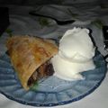 El cooksnap de Marcia Paez cuando hizo Strudel de manzanas.