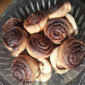 El cooksnap de Caro González Schell cuando hizo Cinnamon rolls (rollitos de canela).