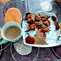 Priya Shree का कुकस्नैप जब उन्होंने कॉर्न पकौड़ा (corn pakoda recipe in Hindi) बनाया था।