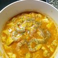 El cooksnap de Begoña García cuando hizo Caldereta de rape.
