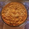 El cooksnap de Marjorie Barahona cuando hizo Chupe de mariscos.