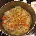 葉慧萍 的 雞肉玉米菇菇粥 cooksnap