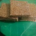 Kiran Solanki's cooksnap of when they made તલની ચીકી (Til Chiki Recipe In Gujarati).