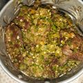 Cooksnap dari Rahma Diyanti untuk resep Sapi Cabe Hijau (Dendeng Batokok Lado Ijo)