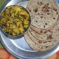 Krish Singhal का कुकस्नैप जब उन्होंने कुकर मे झटपट बनने वाली आलू गोभी मटर की सब्जी बनाया था।