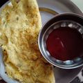 Shivani Pandya का कुकस्नैप जब उन्होंने ऑमलेट(omelette recipe in hindi) बनाया था।