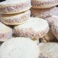 El cooksnap de Maria Romina cuando hizo Alfajores de maizena.