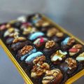 صورة من 🍓💞مطبخ ام ندى اماني🍓💞، شاركها بعد تجربة وصفة تمر محشي لوز وجوز لسهراتكم