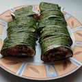 El cooksnap de Laegnur cuando hizo Rollitos de espinacas y salmón ahumado saludables.