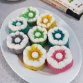 Cooksnap dari ochirosi untuk resep Putu ayu rainbow 🌈 ala fe' #seninsemangat
