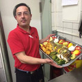El cooksnap de juanjosegiron1967 cuando hizo Brownie de chocolate con salsa roja.