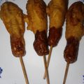 El cooksnap de La Pequeña Cocinera ♥️ cuando hizo Brocheta de salchichas rebozadas.