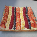 El cooksnap de Montse Andurell Algarra cuando hizo Tarta de hojaldre con crema y frutas.