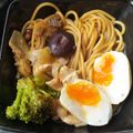 El cooksnap de Puri cuando hizo Ramen de solomillo de pavo.